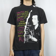 画像3: 80's Sex Pistols USA製 "Sid Vicious" パンクロックバンド プリントTシャツ BLACK XL (3)