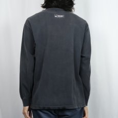 画像3: HERSHEY'S "HUGS & KISSES" お菓子企業 ロゴプリントロンT BLACK L (3)