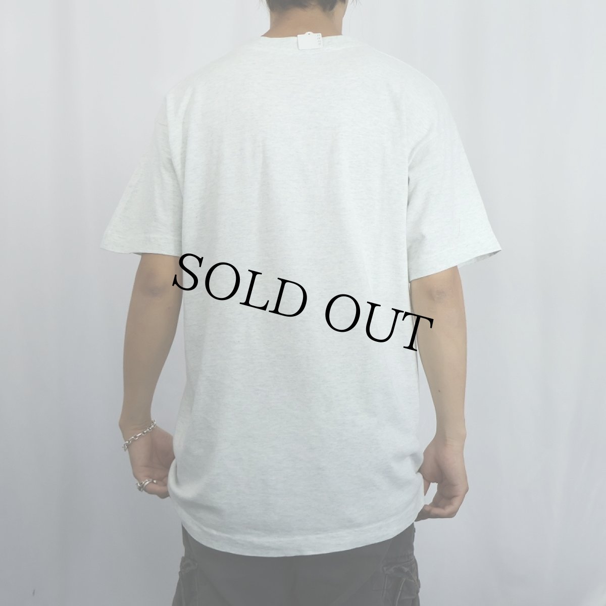 画像3: 90's USA製 "THE BLUES CHICAGO" サックスプリントTシャツ L (3)