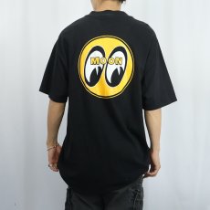画像4: MOONEYES ロゴプリントTシャツ BLACK XL (4)
