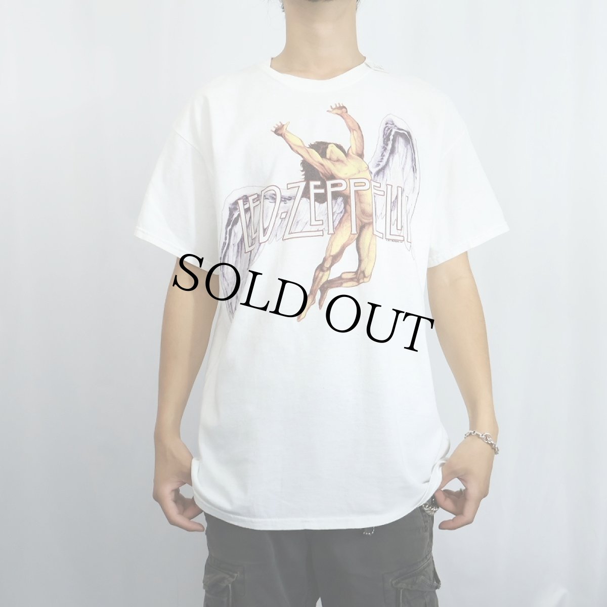 画像2: 2011 LED ZEPPELIN ロックバンドプリントTシャツ (2)