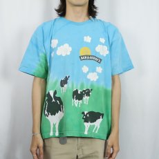 画像3: BEN&JERRY'S USA製 食品メーカー 大判プリントTシャツ XL (3)