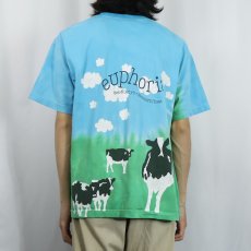 画像4: BEN&JERRY'S USA製 食品メーカー 大判プリントTシャツ XL (4)