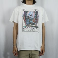 画像2: 90's Kenlyn Stewart USA製 "MINDSCAPE GALLERY" アートプリントTシャツ XL (2)