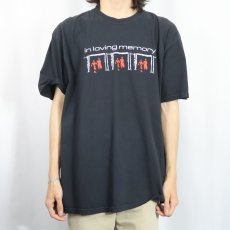 画像2: in loving memory ハードコアバンド プリントTシャツ BLACK XL (2)