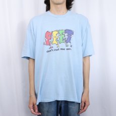 画像2: 70's USA製 "FEET don't fail me now!" プリントTシャツ XXL (2)