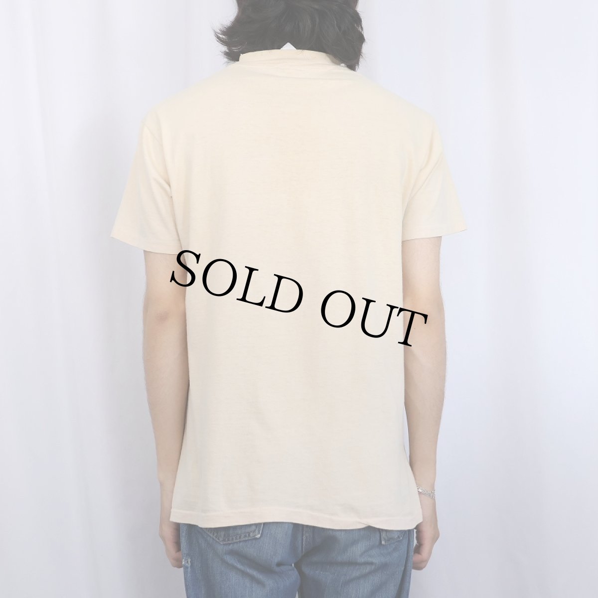 画像3: 70's USA製 "Moyer Men 77-78" プリントTシャツ L (3)