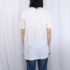 画像3: 70's "PIGS ARE BEAUTIFUL" Vネック ブタイラストプリントTシャツ DEADSTOCK XL (3)