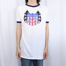 画像2: 80's USA製 "ALABAMA" プリントリンガーTシャツ XL (2)