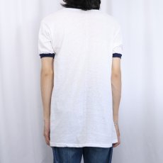 画像3: 80's USA製 "ALABAMA" プリントリンガーTシャツ XL (3)