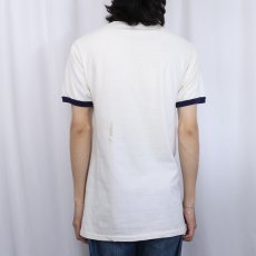 画像3: 70's "ViVA! FREDDY FUDPUCKER" キャラクター プリントリンガーTシャツ  (3)