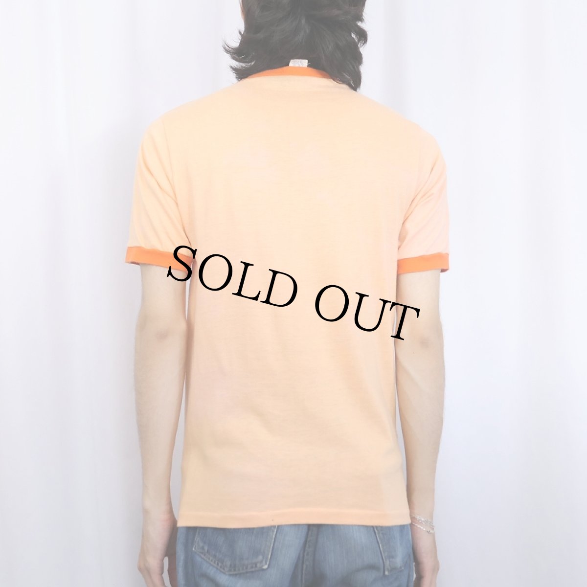 画像3: 70's BARRY MANILOW ミュージシャン プリントリンガーTシャツ L (3)