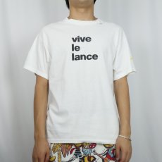 画像3: 2000's NIKE "vive le lance" プリントTシャツ M (3)