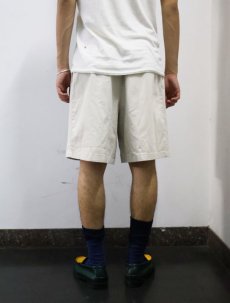 画像3: 90's POLO SPORT Ralph Lauren 2タック コットンチノショーツ W33 (3)