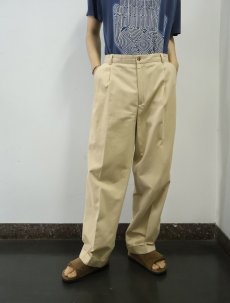 画像2: Turnbury 2タック コットン×カシミアスラックス W34 (2)
