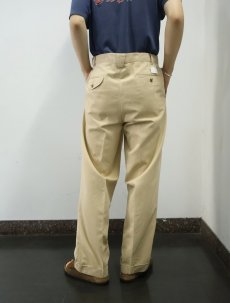 画像3: Turnbury 2タック コットン×カシミアスラックス W34 (3)