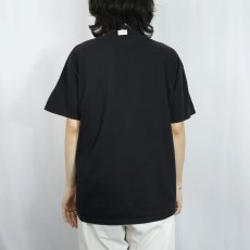 画像3: 90's Lee USA製 無地Tシャツ BLACK L (3)