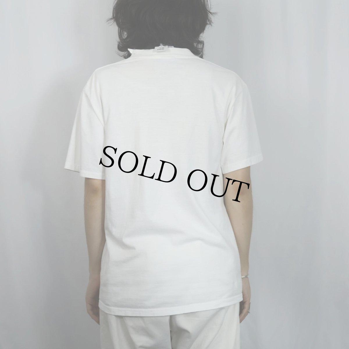 画像3: 90's Calvin Klein USA製 プリントTシャツ M (3)