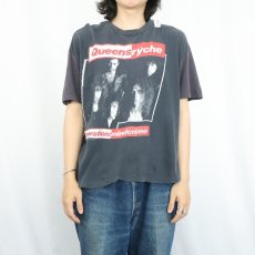 画像3: 80's Queensryche "Operation: Mindcrime" プログレッシブ・メタル・バンド アルバムTシャツ (3)