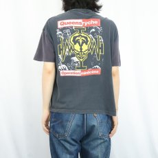 画像4: 80's Queensryche "Operation: Mindcrime" プログレッシブ・メタル・バンド アルバムTシャツ (4)