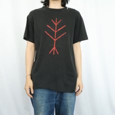 画像2: 90's "Land Sugar Studio" プリントTシャツ BLACK L (2)