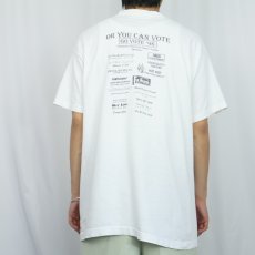 画像4: 90's "YOU CAN RUN YOUR MOUTH..." プリントTシャツ XL (4)