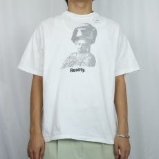 画像3: 90's USA製 "Virtual Reality!" フォトプリントTシャツ L (3)
