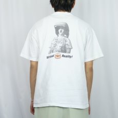 画像4: 90's USA製 "Virtual Reality!" フォトプリントTシャツ L (4)
