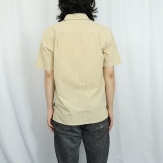 画像3: 2020SS Patagonia チェック柄 シアサッカーシャツ S (3)