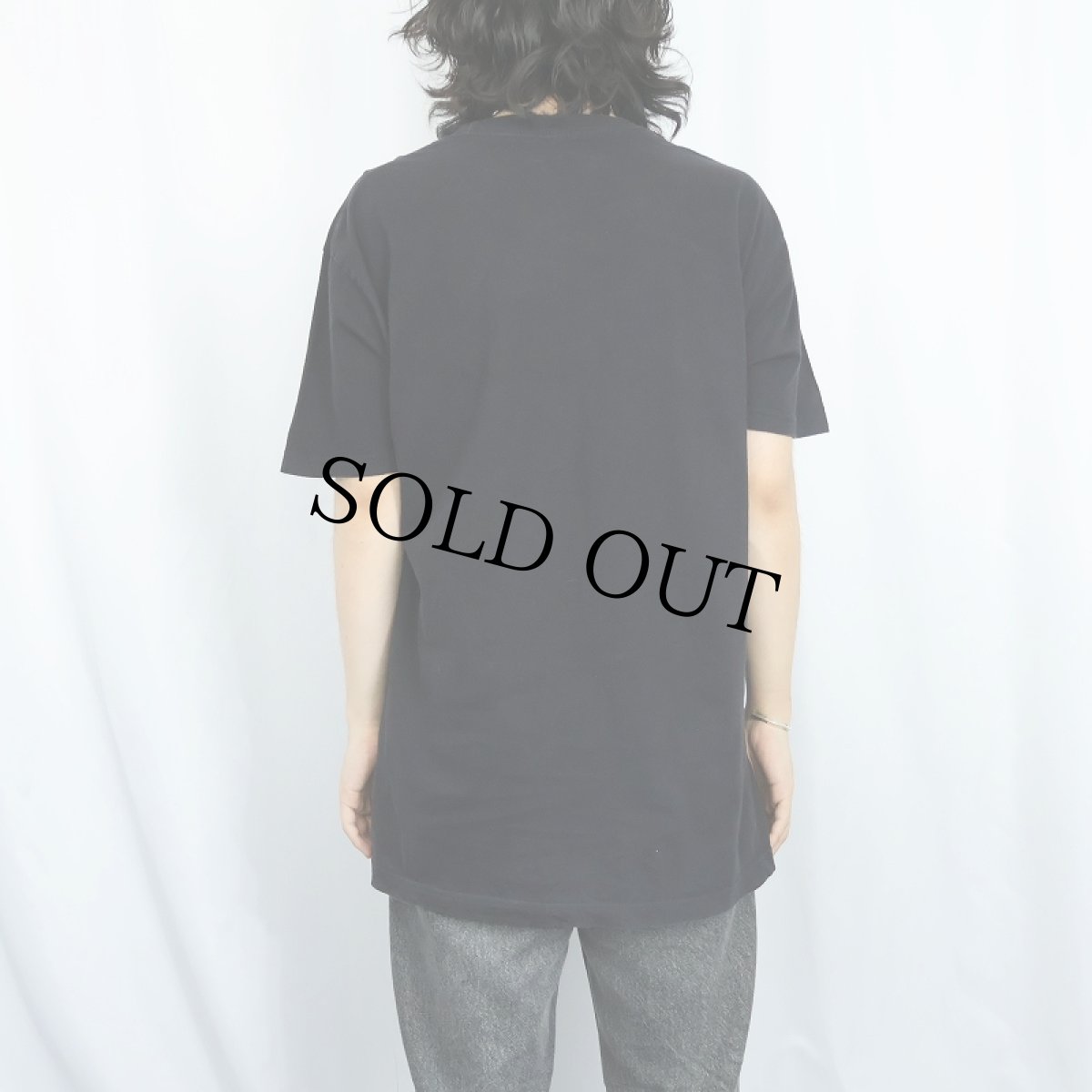 画像3: "天皇陛下万歳" 浅沼稲次郎暗殺事件 フォトプリントTシャツ BLACK (3)