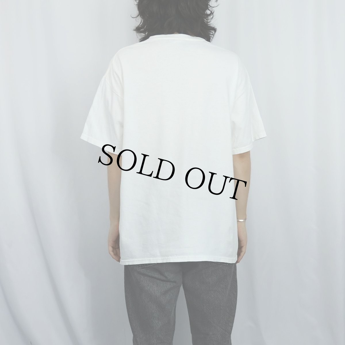 画像3: 2000's "Schnauzer" 犬プリントTシャツ L (3)