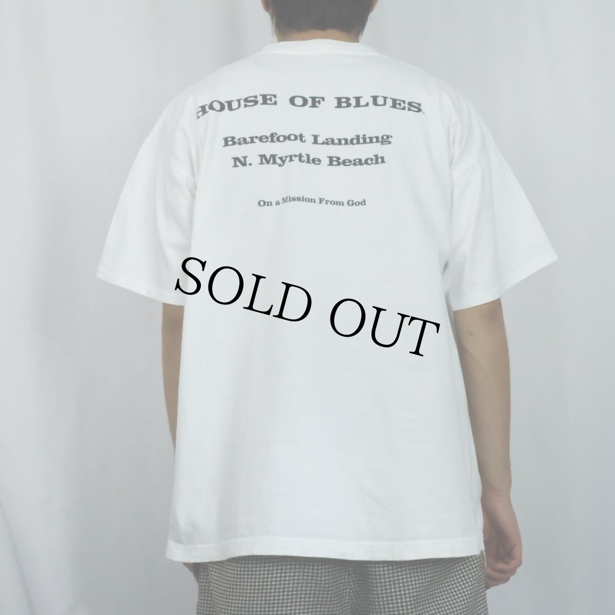 画像4: 90's THE BLUES BROTHERS USA製 "House of Blues" コメディ映画プリントTシャツ XL (4)