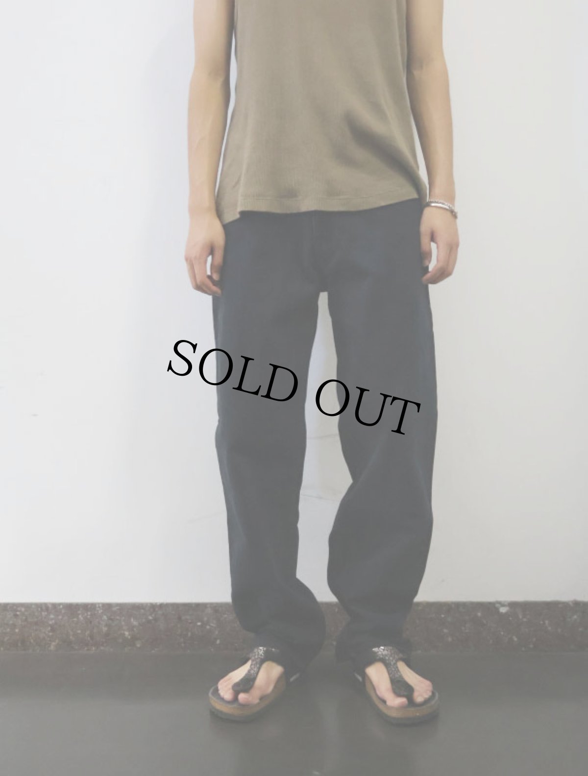 画像2: 90's Levi's SILVERTAB USA製 "Loose" ブラックデニムパンツ W31 (2)