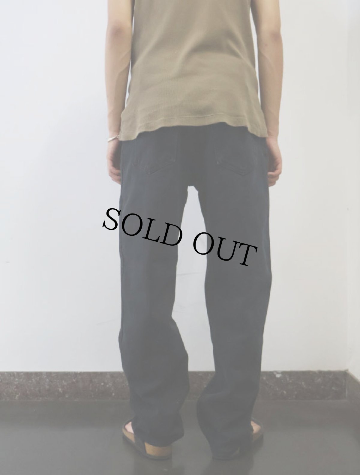 画像3: 90's Levi's SILVERTAB USA製 "Loose" ブラックデニムパンツ W31 (3)