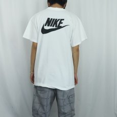 画像4: 90's NIKE 銀タグ USA製 "MT. SAC SWIMMING & DIVING INVITATIONAL" プリントTシャツ XL (4)