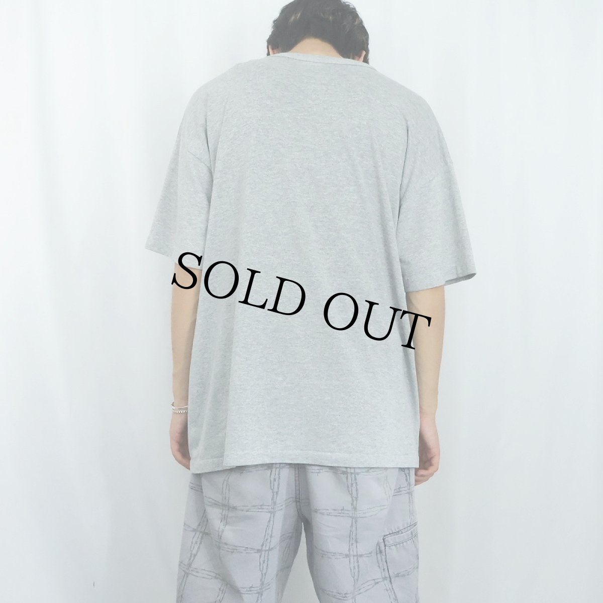 画像3: 90's USA製 "NAVY" プリントTシャツ XL (3)