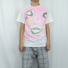 画像2: MY FAWNWY マーブルアートTシャツ (2)