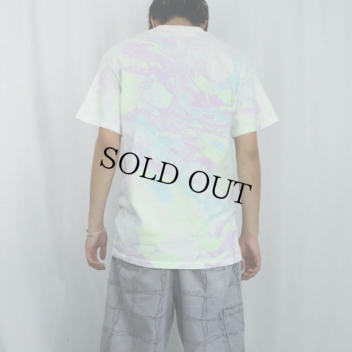 画像3: MY FAWNWY マーブルアートTシャツ (3)