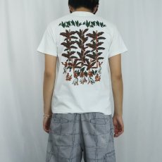 画像4: 90's "HAWAIIAN TRADITIONALS" イラストプリントTシャツ S (4)