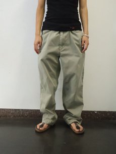 画像2: POLO Ralph Lauren サイドアジャスタ付き コットンチノトラウザーズ W38 (2)
