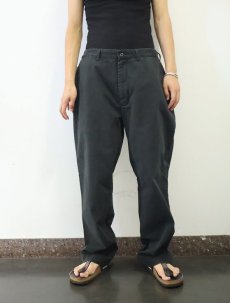 画像2: POLO Ralph Lauren コットンチノトラウザーズ BLACK W36 (2)