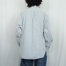 画像3: Ralph Lauren "CLASSIC FIT" ストライプ柄 コットンボタンダウンシャツ SIZE18 (3)