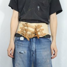 画像3: VINTAGE OTC USA製 キャンバス コルセット (3)