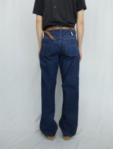 画像3: 50〜60's STOREBRAND デニムペインターパンツ W31 (3)