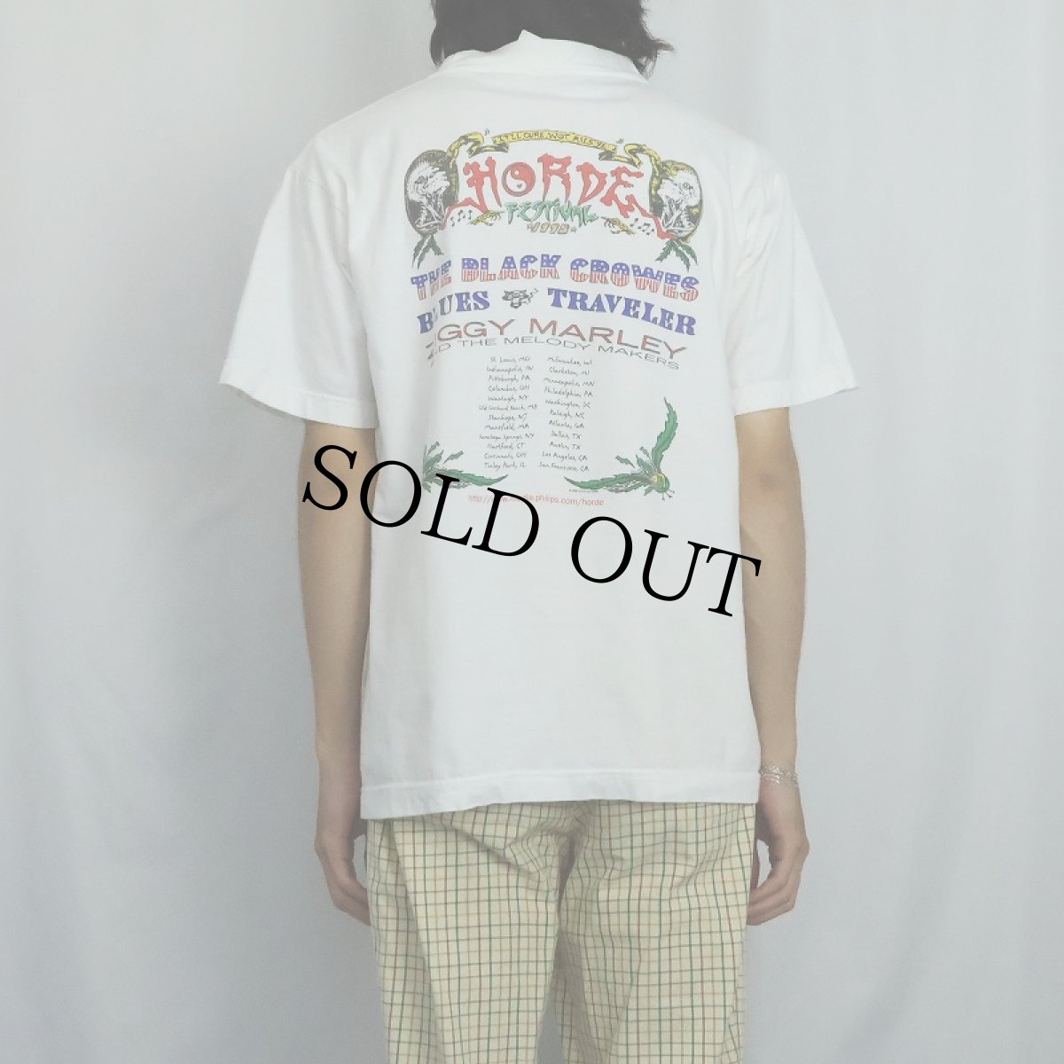 画像4: 1995 H.O.R.D.E. ロックフェスティバルTシャツ L (4)