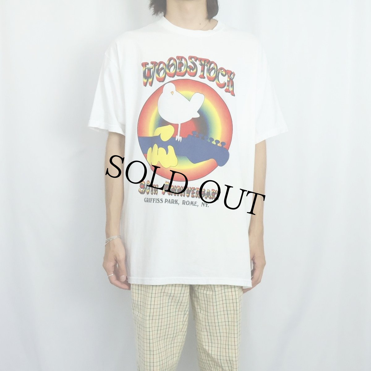 画像3: 1999 WOODSTOCK USA製 ロックフェスティバルTシャツ XL (3)
