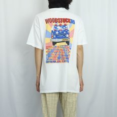 画像4: 1999 WOODSTOCK USA製 ロックフェスティバルTシャツ XL (4)