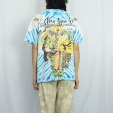 画像4: 1995 The Allman Brothers Band USA製 タイダイ ロックバンドプリントTシャツ L (4)