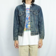 画像2: 60〜70's LEVI'S 70505-0217 BIGE USA製 デニムジャケット SIZE36 (2)