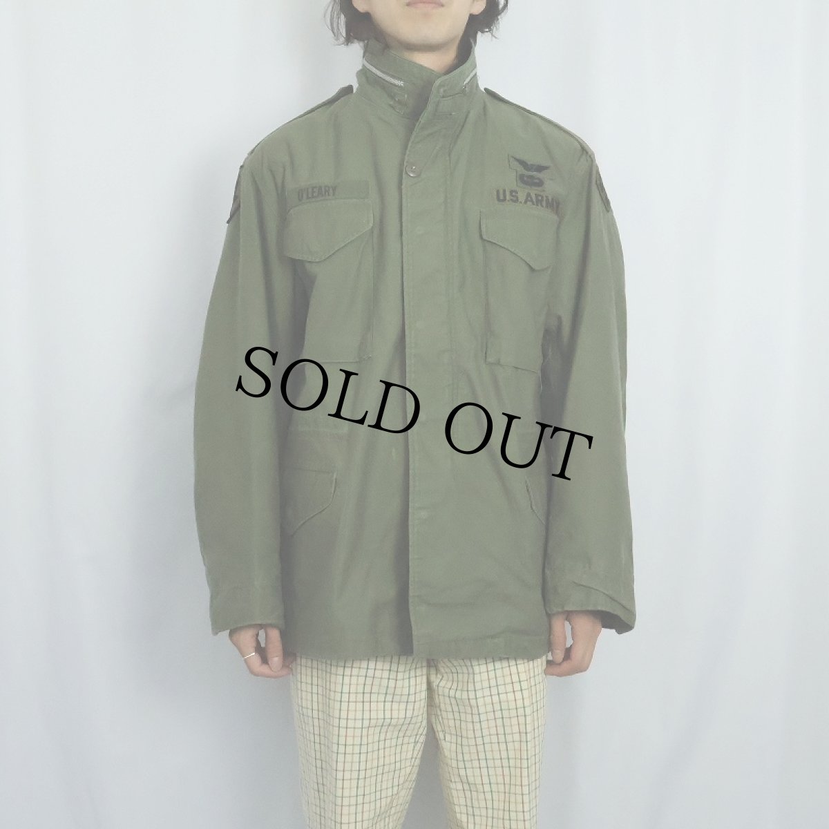 画像2: 60〜70's U.S.ARMY M-65 フィールドジャケット 2nd MEDIUM REGULAR (2)